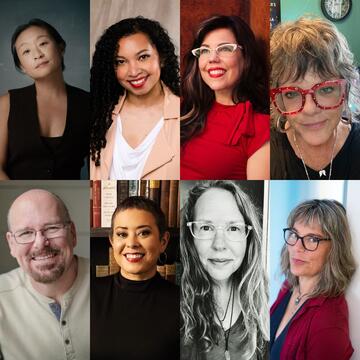Collage of Writing for Young Readers, MFA faculty photos