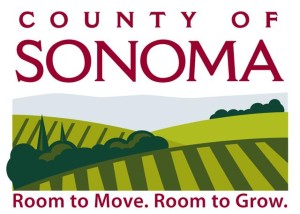 County of Sonoma logo with text "Room to move. Room to grow."