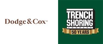 Dodge & Cox and Trench Shoring Company logos
