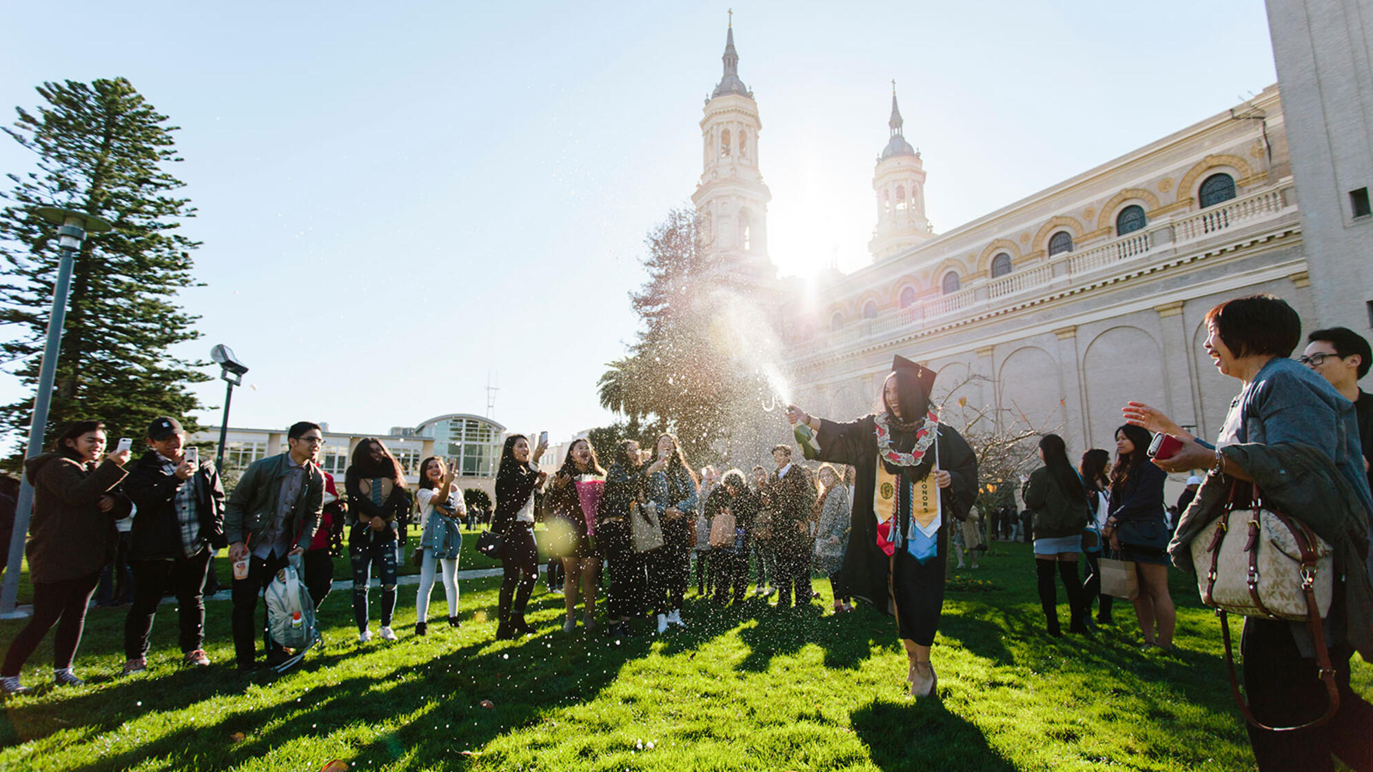 USF Convenes Commencement, in Person University of San Francisco