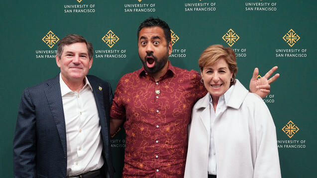 Read the story: Kal Penn Charms USF at the Silk Speaker Series