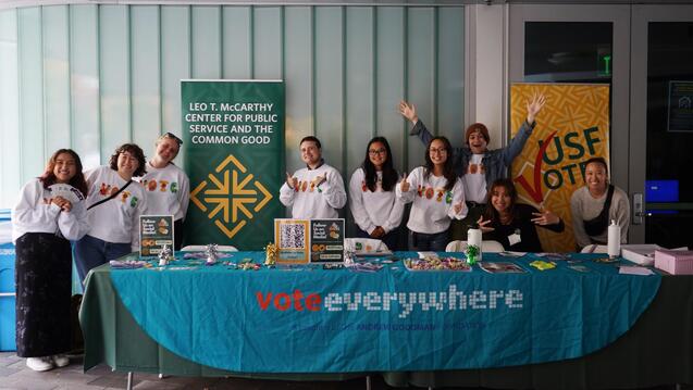 Read event detail: USFVotes Election Pop-Up 