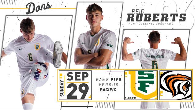 Read event detail:  USF Men&#039;s Soccer vs Pacific