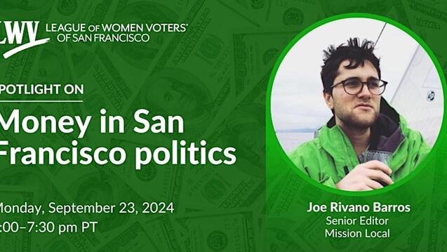 Read event detail: Spotlight On: Money In SF Politics