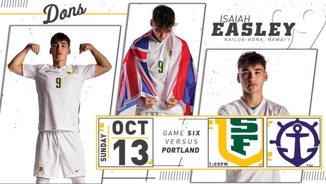 Read event detail:  USF Men&#039;s Soccer vs Portland