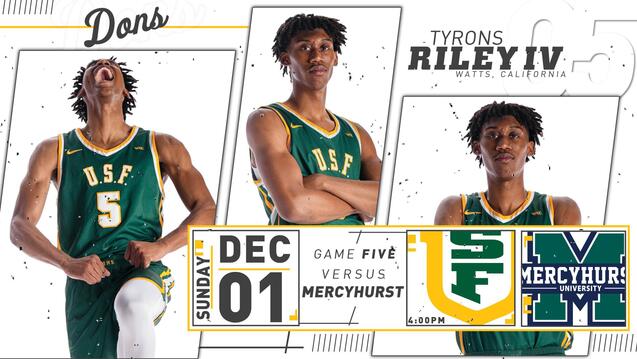 Read event detail:  USF Men&#039;s Basketball vs Mercyhurst