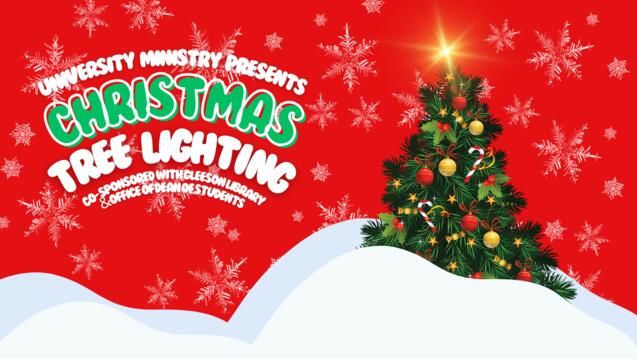 Read event details: UM Annual Christmas Tree Lighting