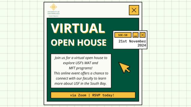 Read event detail: South Bay Virtual Open House