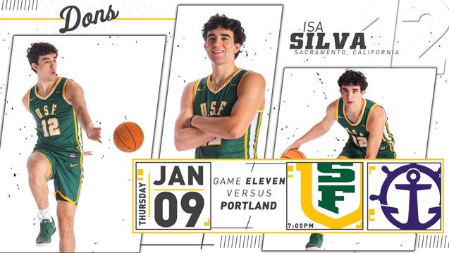 Read event details:  USF Men&#039;s Basketball vs Portland - LOCAL HEROES NIGHT