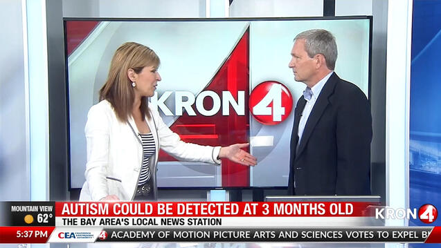 Read the story: KRON 4: USF Professor William Bosl on machine learning and autism