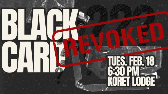 Read event detail: Black Card Revoked: Trivia Night