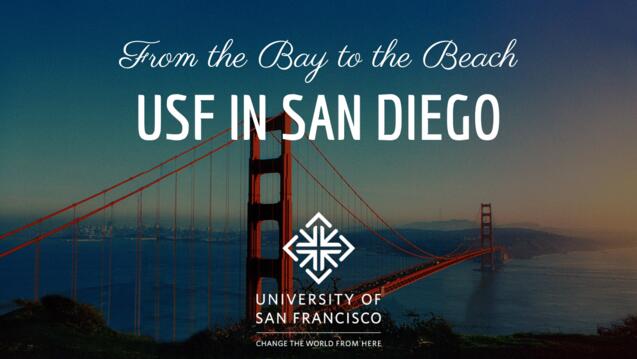 Read event details: From the Bay to the Beach: USF in San Diego