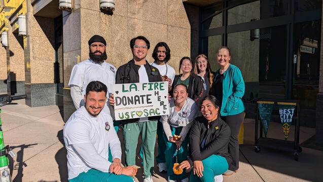 Read the story: USF Sacramento and Hilltop National Student Nurses Association (NSNA) have united to make a meaningful impact in the community