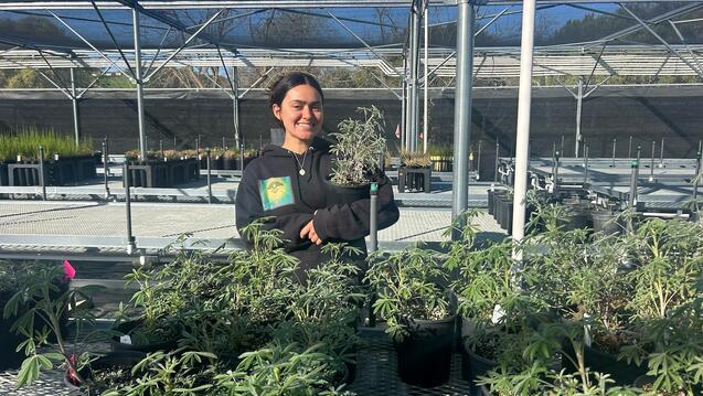 Read the story: Alumna Saves Seeds, Serves the Community