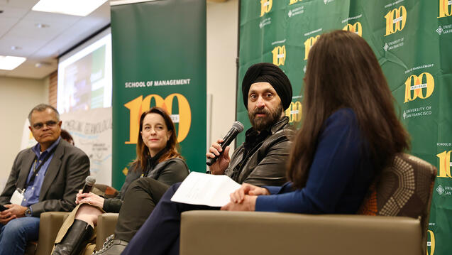 Shomit Ghose, Sunny Bedi, and Christina Augustine