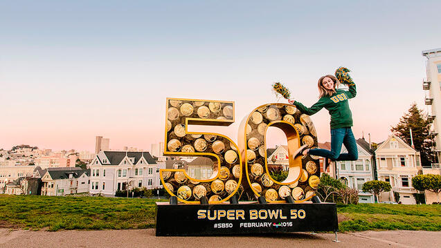 Read the story: USF Behind the Scenes at Super Bowl 50