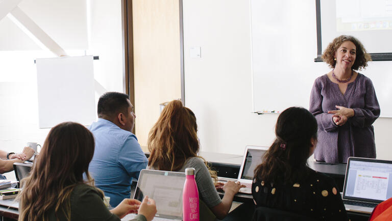 Public Health classroom.