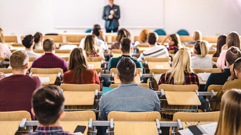 classroom with students