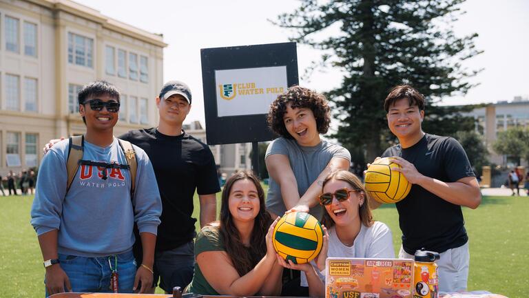 USF water polo club team.