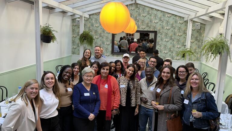 Alumni in New York attend brunch and see Hamilton on Broadway