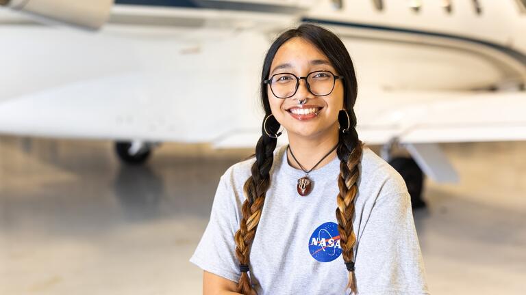 Read the story: Environmental Engineering Student Interns at NASA, Studies Climate