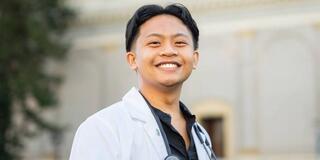 Nursing student Patrick Paulo.