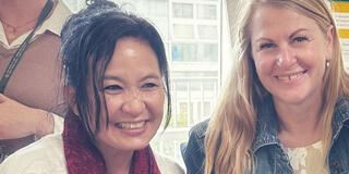 Michelle Concepcion and Dr. Alicia Kletter