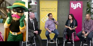 USF San Francisco Advantage: students meet start-up founders of Lyft, Pinterest and Stripe